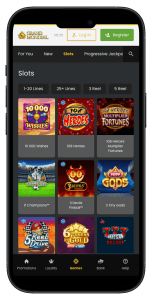 Grand Mondial Casino iOS App