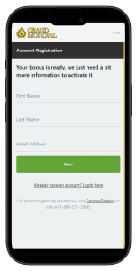 How to Register Grand Mondial Casino App